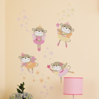 Carters Fairy Monkey Star Wall Decal
