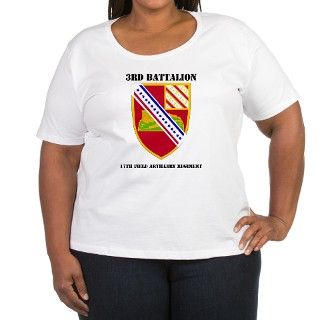 DUI   3rd Bn   17th FA Regt with Text T Shirt by mtsservices1