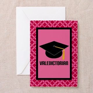Valedictorian Graduation Greeting Card by classof_tshirts