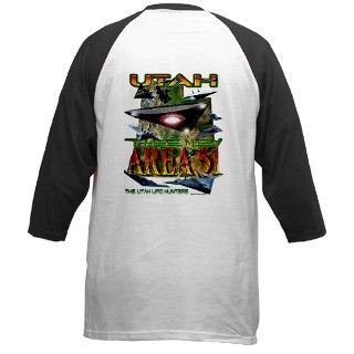 Utah The New Area 51 Baseball Jersey by aliendave