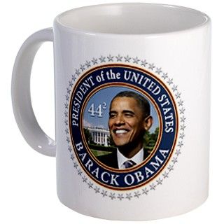 Obama 44 Presidential Seal Mug by VictoryShop