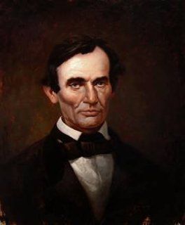 Abraham Lincoln Gicle Portrait Print  