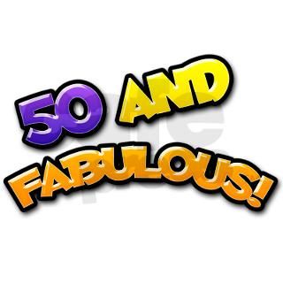 50 and Fabulous Rectangle Decal by 50andfabulous