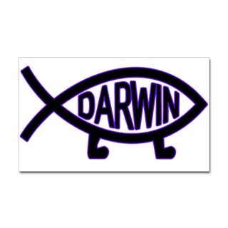 The Darwin Fish Decal by TheBooTeak