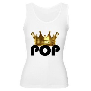 Michael Jackson King of Pop Womens Tank Top by michaeljackson0