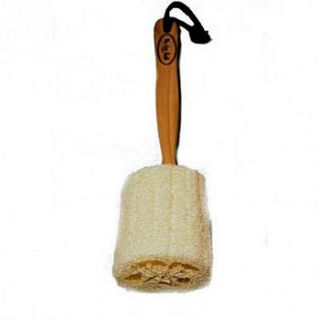 organic loofah with handle by biome lifestyle