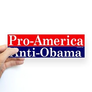 Anti Obama Bumper Bumper Sticker by cpshirts