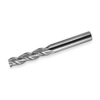 End Mill, Carbide, TiCN, 3/8, 3 FL, Sq End Square Nose End Mills