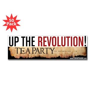 TEA PARTY Up The Revolution Bumper Sticker (50) by teapartymovie