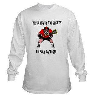 Funny Lacrosse Long Sleeve T Shirt by tshirts_shop