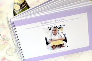 personalised retirement book by amanda hancocks