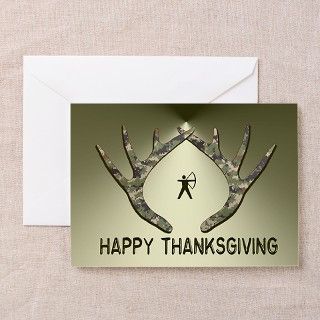 HAPPY THANKSGIVING CAMO SHED (Pk of 10) by reelgifts