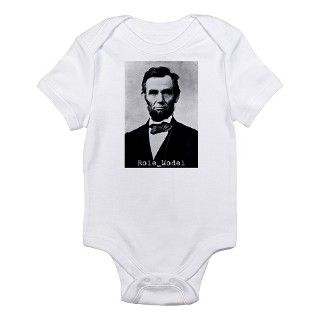 Abraham Lincoln Infant Bodysuit by tapirspoop