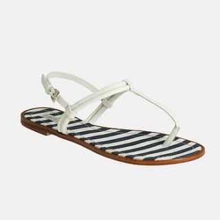 women's large sized toe post sandal  by shoesissima