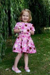 girls' cup cake dress by vittoria bello for kids