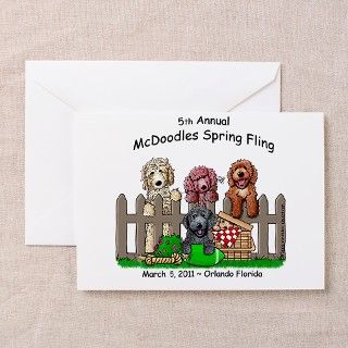 McD 2011 Spring Fling Greeting Cards (Pk of 10) by mcdoodles