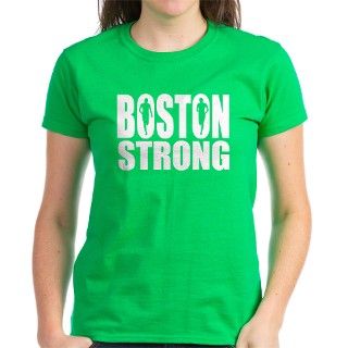 Boston Strong USA T Shirt by dmsdesignshop
