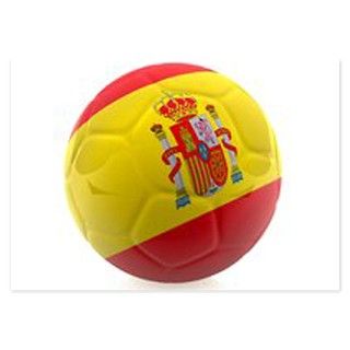 Spain world cup soccer ball Invitations by petdrawings
