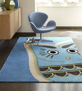 wonderland owl rug by i love retro