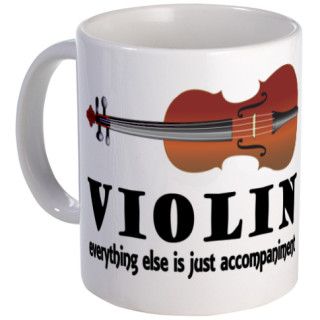 Violin Humor Music Mug by milestonesmusic