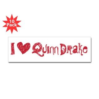 Quinn Drake Bumper Sticker by DrakeChronicles