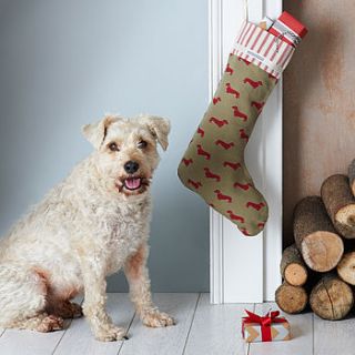 dog lover's christmas stocking by mutts & hounds