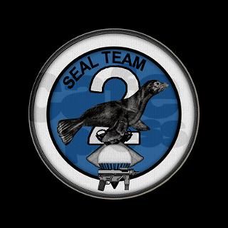 Seal Team 2 Round Sticker by psychochic