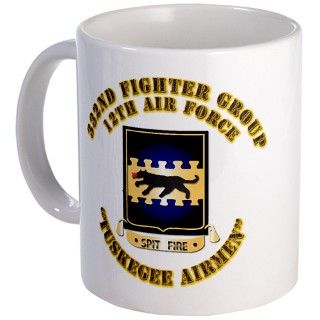 332 Fighter Group   Tuskegee Airmen Mug by AAAVG_AAC