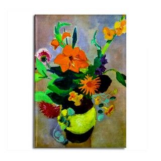 August Macke Rectangle Magnet by designdivagifts2