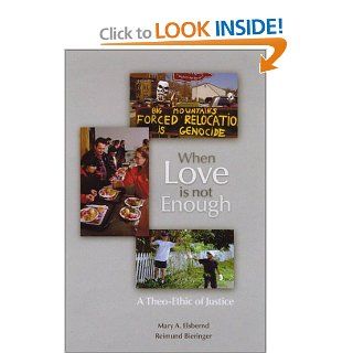 When Love is not Enough A Theo Ethic of Justice (Theology) Mary OSF Elsbernd, Reimund Bieringer 9780814659601 Books