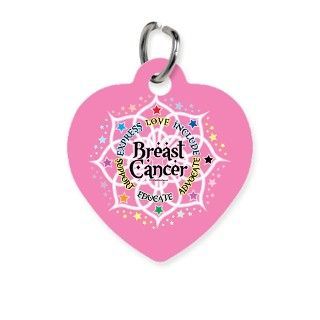 Breast Cancer Lotus Pet Tags by mattmckendrick