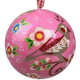 hand painted ball decorations by pip studio by fifty one percent