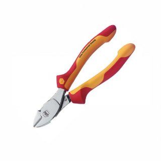 Wiha 32838 High Leverage Insulated Cutters, 8 Inch Long, Cuts To AWG #4   Wire Cutters  