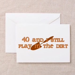 40th Birthday Gardening Greeting Cards (Pk of 10) by thepixelgarden
