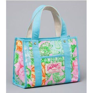 Lilly Pulitzer Originals Small Vacation Tote Bag Handbag Purse (Turquoise) Clothing