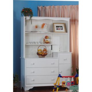 Eden Baby Furniture Seattle 3 Drawer Combo and Hutch Set