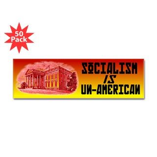 Socialism Bumper Sticker (50 pk) by socisunamerican