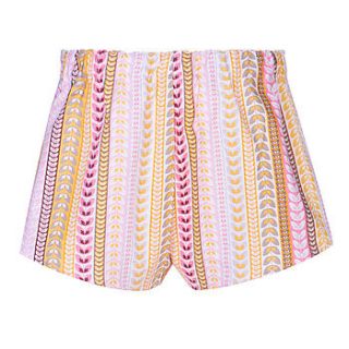 jasmine pyjama shorts by nutmeg sleepwear