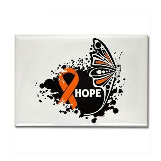 Hope Kidney Cancer Rectangle Magnet by hopeanddreams