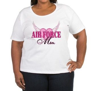 Air Force Mom Wings T Shirt by hooahstyle