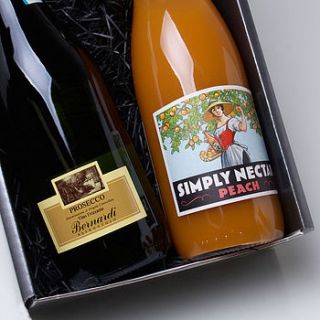 bellini gift box hamper by whisk hampers