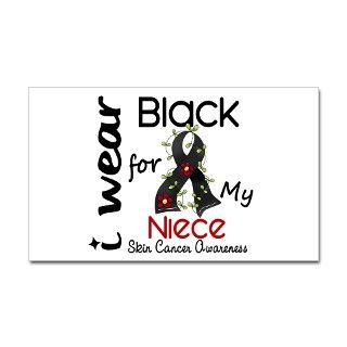 I Wear Black 43 Skin Cancer Decal by blackribbon01
