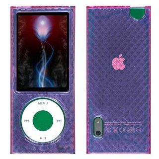 Soft Skin Case Fits Apple iPod Nano 5th Generation Hot Pink Mini Diamond Candy Cell Phones & Accessories