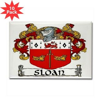 Sloan Coat of Arms Magnets (10 pack) by irishcountry