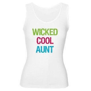 Wicked Cool Aunt Womens Tank Top by IndividualiTEE