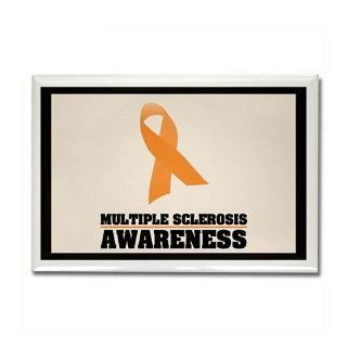 MS Awareness Rectangle Magnet by donorawareness