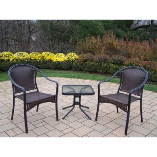 Oakland Living Tuscany 3 Piece Chair Set
