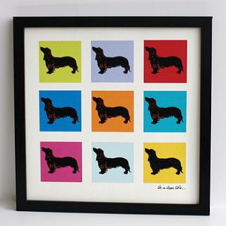 'its a dog's life' framed art print by debono & bennett