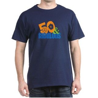 50th birthday & fabulous T Shirt by babyboomergear