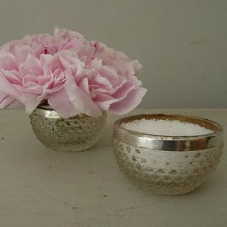 silver rimmed pinch pot by cooper rowe vintage living